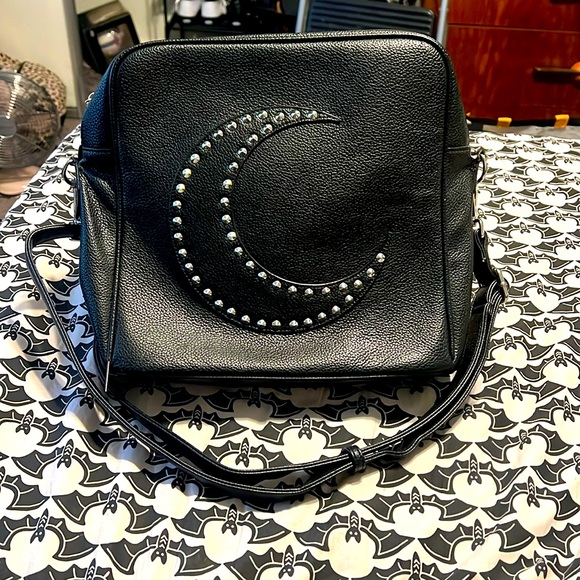 Lux de Ville Matte Black Elvira Bag - Picture 1 of 6